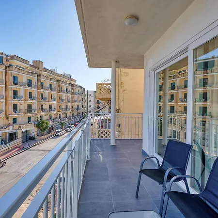 Xemxija Seaview 2br Opposite The Promenade With Wifi By 360 Estates * St Paul's Bay