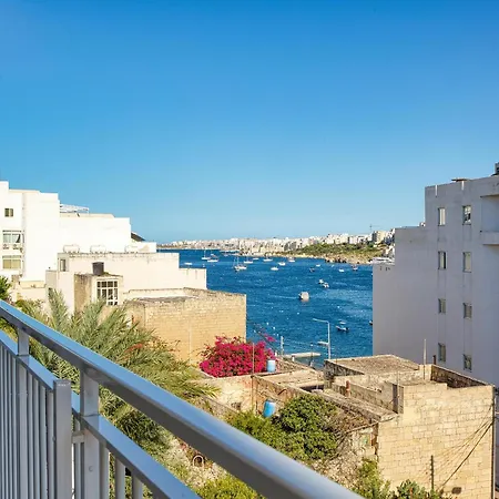 Xemxija Seaview 2br Opposite The Promenade With Wifi By 360 Estates Apartamento