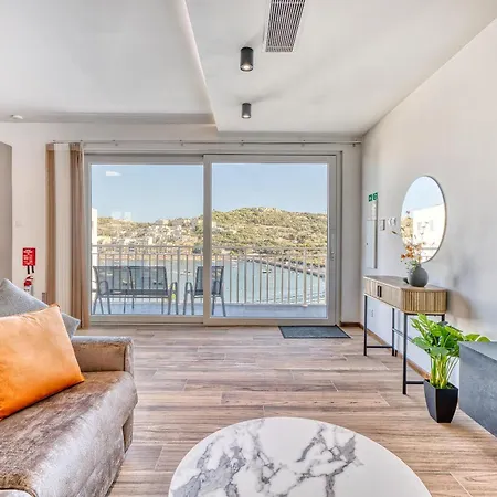 Xemxija Seaview 2br Opposite The Promenade With Wifi By 360 Estates Apartament *