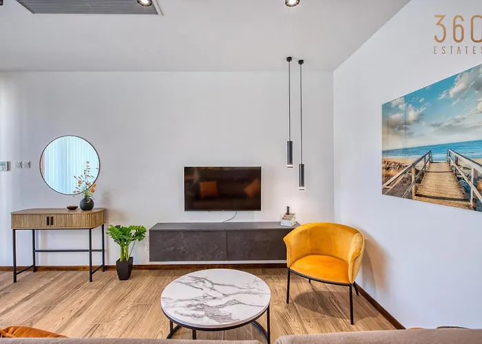 Xemxija Seaview 2br Opposite The Promenade With Wifi By 360 Estates Apartment *