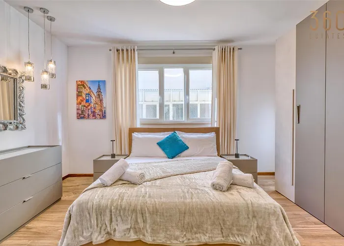 Apartment Xemxija Seaview 2br Opposite The Promenade With Wifi By 360 Estates St. Paul's Bay